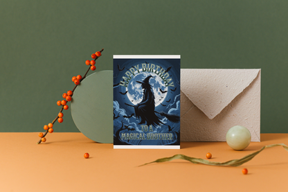Magical Brother - Alternative Birthday Wishes Card