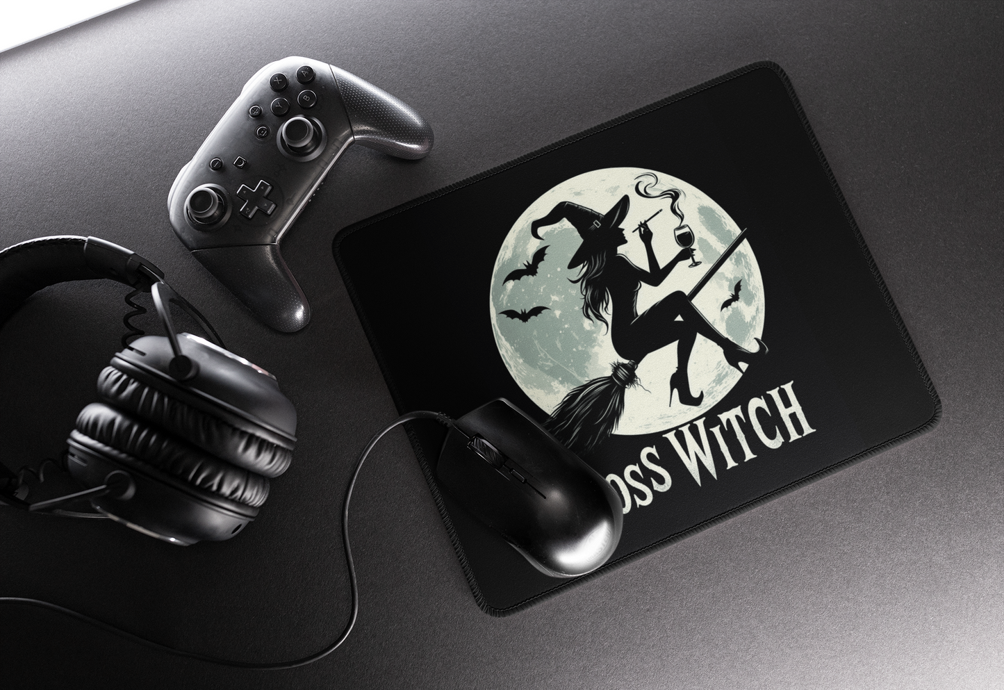 Boss Witch - Rubber Based Mouse Pad