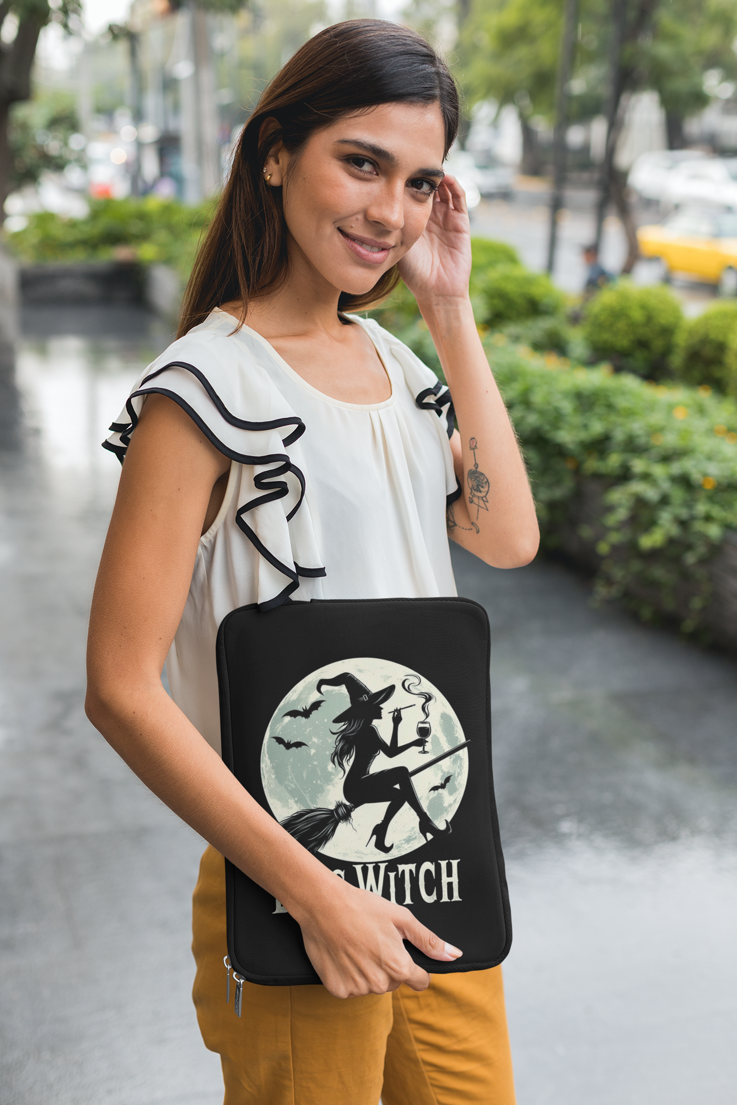 Boss Witch - Gothic Laptop Sleeve