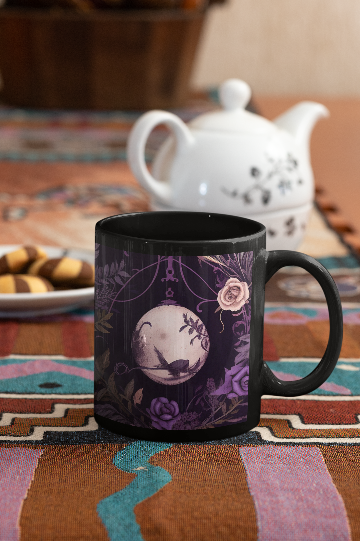 Moonlit Blooms - 11oz Mug