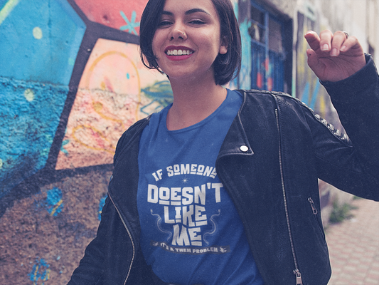 A Them Problem - Unisex Jersey Short Sleeve V-Neck Tee