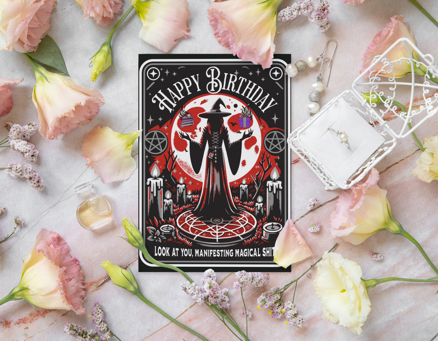 Birthday Manifestation - Alternative Greeting Card