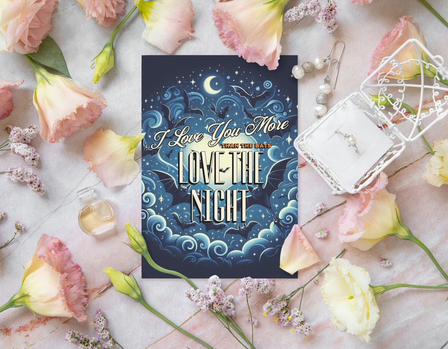 Love the Night - Alternative Greeting Card